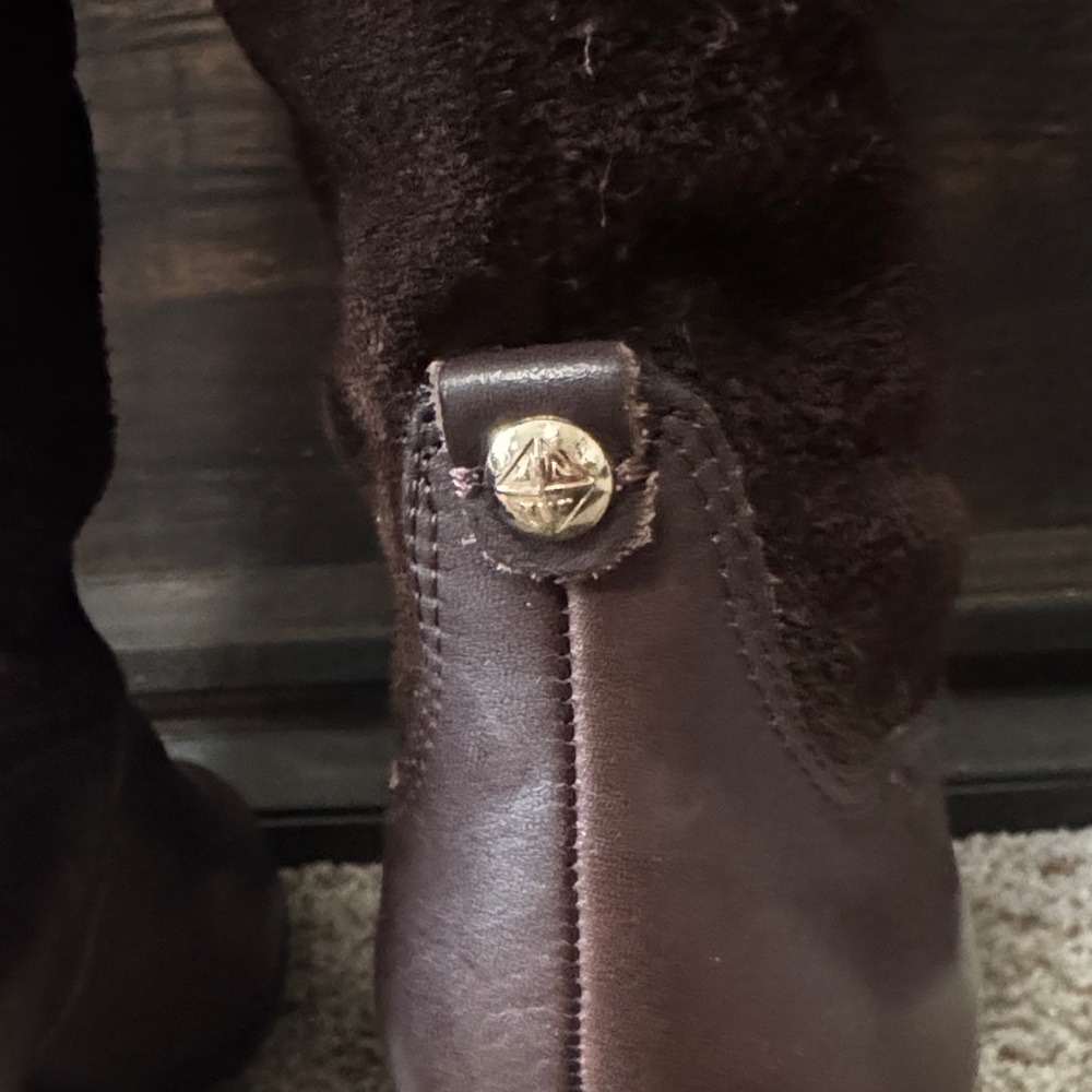 ANTONIO MELANI Dark Brown Heeled Boots - Picture 7 of 12